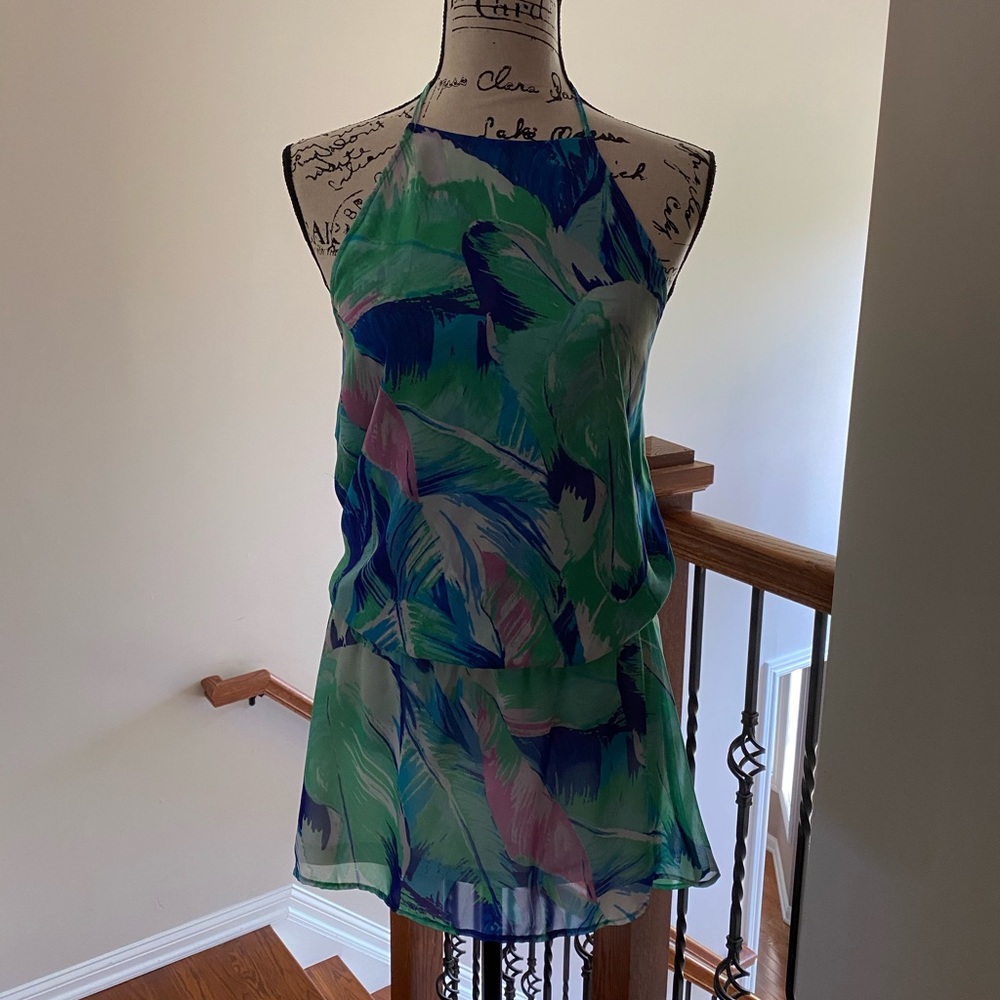 Show Me Your Mumu halter mini dress